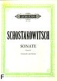 Okadka: Szostakowicz Dymitr, Sonata d-moll op. 40