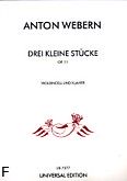 Okadka: Webern Anton, Drei Kleine stcke op. 11