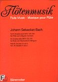 Okadka: Bach Johann Sebastian, Sze sonat na flet i b.c., BWV 525-530, z. 3