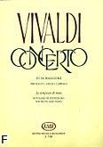 Okadka: Vivaldi Antonio, Koncerty op. 10 na flet, orkiestr smyczkow i b.c.; nr 1 F-dur 