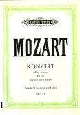 Okadka: Mozart Wolfgang Amadeusz, Koncert A-dur KV 622 na klarnet i orkiestr (wyc.fort.)