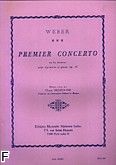 Okadka: Weber Carl Maria von, Koncert f-moll op. 73 na klarnet i orkiestr