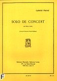 Okładka: Pierné Gabriel, Solo de concert op. 35