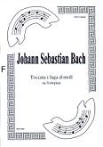 Okadka: Bach Johann Sebastian, Toccata i fuga d-moll na fortepian