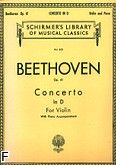 Okadka: Beethoven Ludwig van, Concerto In D Major, Op. 61 (Orchestra / Piano / Violin)