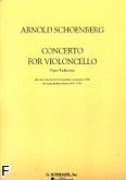 Okładka: Schönberg Arnold, Concerto For Violoncello And Orchestra (Cello / Orchestra / Piano)