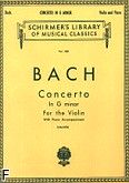 Okładka: Bach Johann Sebastian, Concerto In G Minor (Orchestra / Piano / Violin)