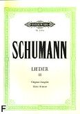 Okadka: Schumann Robert, Lieder III