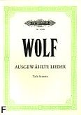 Okładka: Wolf Hugo, Ausgewählte Lieder (głos niski)