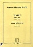 Okadka: Bach Johann Sebastian, Fuga BWV1000 na lutni