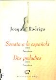 Okadka: Rodrigo Joaquin, Sonata a la espaola (1969), Dos preludios (1977) na gitar solo
