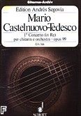 Okadka: Castelnuovo-Tedesco Mario, I koncert (in d) na gitar i orkiestr op. 99