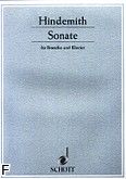 Okadka: Hindemith Paul, Sonata (1939) na altwk i fortepian