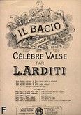 Okadka: Arditi Luigi, Il Bacio na kontralt i fortepian