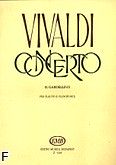 Okadka: Vivaldi Antonio, Concerto D-dur na flet, ork. smyczk. i b.c. 