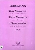 Okadka: Schumann Robert, 3 Romanzen op. 94 na obj /flet/ i fortepian