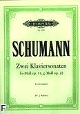 Okadka: Schumann Robert, Sonaty fis-moll op. 11, g-moll op. 22