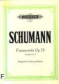 Okadka: Schumann Robert, Fantasiestucke op. 73 na skrzypce i fortepian