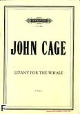 Okadka: Cage John, Litany For The Whale na 2 gosy