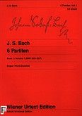 Okadka: Bach Johann Sebastian, Partity Vol.1 na fortepian BWV 825-827