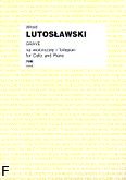 Okadka: Lutosawski Witold, Grave