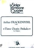Okładka: Frackenpohl Arthur, 3 Chopin Preludes