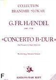 Okładka: Händel George Friedrich, Concerto B-dur (arr.Schnorr)