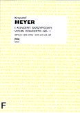 Okadka: Meyer Krzysztof, I Koncert skrzypcowy