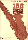 Okadka: Rascher Siguard, 158 Saxophone Exercises for Alto Sax