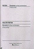 Okadka: Piston Walter, Concerto For Flute And Orchestra (Flute / Orchestra / Piano)