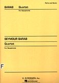 Okadka: Barab Seymour, Quartet For Saxophones