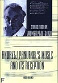 Okadka: Paja-Stach Jadwiga, Adrzej Panufnik's Music and its reception
