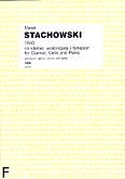 Okadka: Stachowski Marek, Trio na klarnet, wiolonczel i fortepian