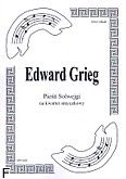 Okadka: Grieg Edward, Pie Solwejgi (partytura+gosy)