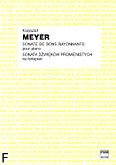 Okadka: Meyer Krzysztof, Sonata dwikw promienistych na fortepian