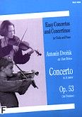 Okadka: Dvok Antonin, Concerto In A Minor For Violin And Piano Op.53 (1st Position)