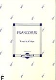 Okadka: Francoeur Franois, Sonata A-dur na altwk i fortepian