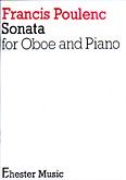 Okadka: Poulenc Francis, Sonata for oboe and piano
