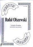 Okładka: Olszewski Rafał, Lulajże Jezuniu na kwartet smyczkowy (partytura + głosy)