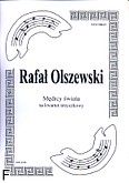 Okładka: Olszewski Rafał, Mędrcy świata na kwartet smyczkowy (partytura + głosy)