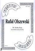 Okładka: Olszewski Rafał, W żłobie leży na kwartet smyczkowy (partytura + głosy)