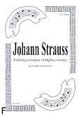 Okadka: Strauss Johann, Frhlingstimmen (partytura + gosy)