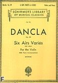 Okadka: Dancla Charles, 6 Airs Varis, Op. 89 (Piano / Violin)