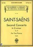 Okadka: Saint-Sans Camille, Second Concerto In G minor Op. 22