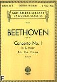 Okadka: Beethoven Ludwig van, Koncert fortepianowy nr 1 C-dur, op. 15