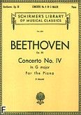 Okadka: Beethoven Ludwig van, Koncert fortepianowy nr 4 G-dur, op. 58