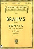 Okładka: Brahms Johannes, Sonata In A Major, Op. 100 (Piano / Violin)