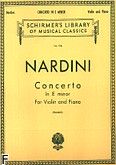 Okadka: Nardini Pietro, Koncert e-moll (Piano / Violin)
