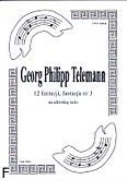 Okładka: Telemann Georg Philipp, 12 fantazji, fantazja nr 3