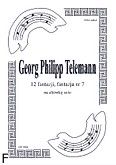 Okładka: Telemann Georg Philipp, 12 fantazji, fantazja nr 7